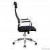 Кресло руководителя Бюрократ KB-9N/BLACK черный TW-01 TW-11 сетка крестовина хром [1140271]