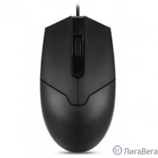 Мышь Sven RX-30 USB чёрная (2+1кл. 1000DPI,  каб. 2м., кор)