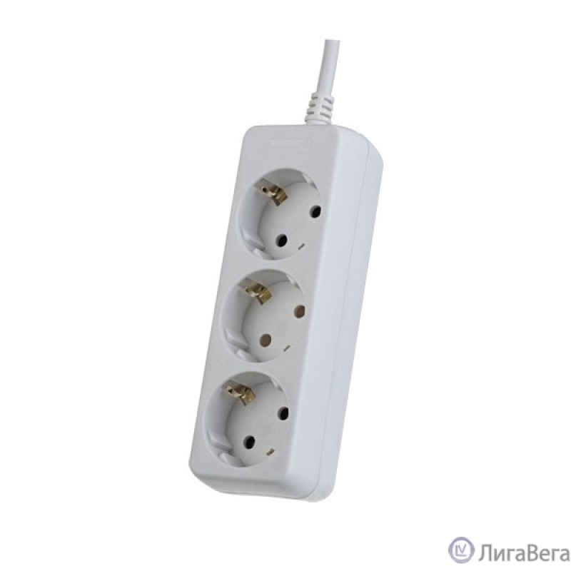 Perfeo Сетевой удлинитель с заземлением ″POWERMATE″, PF_A4687 (3,0м, 3 розетки, белый (PF-PE-3/3,0-W)) Perfeo Сетевой удлинитель с заземлением ″POWERMATE″, PF_A4687 (3,0м, 3 розетки, белый (PF-PE-3/3,0-W))