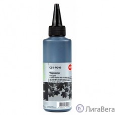 Cactus PG-40 Чернила для Canon Pixma MP150/MP160/MP170/MP180/MP210/MP220, чёрный, 100 мл.
