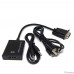 Espada Конвертер VGA + 3,5mm audio jack to HDMI, HCV0201 (44083) Espada Конвертер VGA + 3,5mm audio jack to HDMI, HCV0201 (44083)