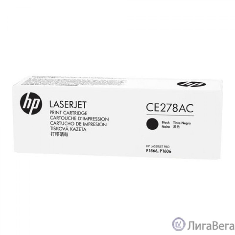 HP Картридж CE278AC лазерный (2100 стр)  (белая коробка)