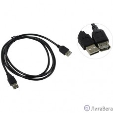 TELECOM Кабель удлинительный USB2.0 Af> 1,5 м черный 