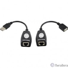 Telecom Адаптер-удлинитель USB-AMAF/RJ45, по витой паре до 45m 