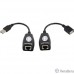 Telecom Адаптер-удлинитель USB-AMAF/RJ45, по витой паре до 45m 