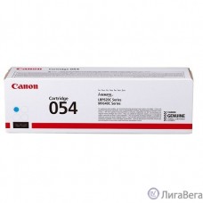 Canon Cartridge 054 С 3023C002  Тонер-картридж для Canon MF645Cx/MF643Cdw/MF641Cw, LBP621/623 (1 200 стр.) голубой (GR)