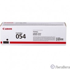 Canon Cartridge 054 BK 3024C002  Тонер-картридж для Canon MF645Cx/MF643Cdw/MF641Cw, LBP621/623 (1500 стр.) чёрный (GR)
