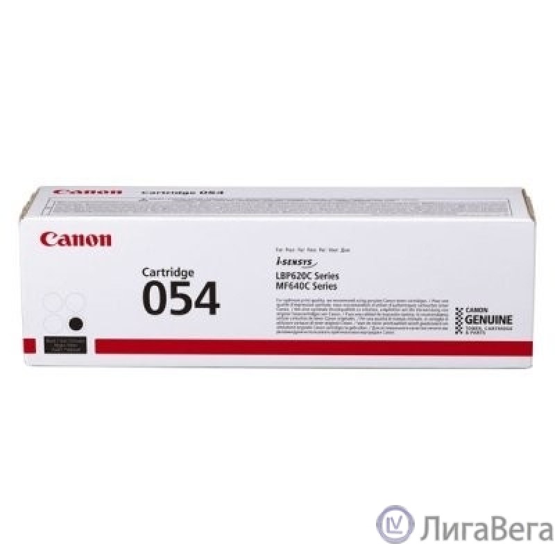 Canon Cartridge 054 HBK 3028C002  Тонер-картридж для Canon MF645Cx/MF643Cdw/MF641Cw, LBP621/623 (3100 стр.) чёрный 