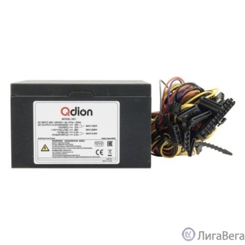 FSP 550W ATX Q-Dion QD-550-PNR 80+ {550W, 120mm, 5xSATA, 1xPCI-E, APFC, 80+} FSP 550W ATX Q-Dion QD-550-PNR 80+ {550W, 120mm, 5xSATA, 1xPCI-E, APFC, 80+}