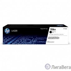HP W1106A Картридж 106A лазерный черный (1000 стр) {HP LJ 107/135/La}