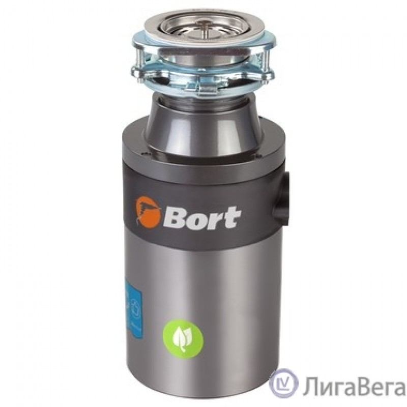 Bort Измельчитель пищевых отходов TITAN 4000 {390 Вт; 4,2 кг/мин; 2800 об/мин; 1200 мл; Металл ; набор аксессуаров 4 шт} [1275769]