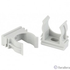 ЭРА Б0039111 Крепеж-клипса CLIP-40 (серый) для трубы d 40мм