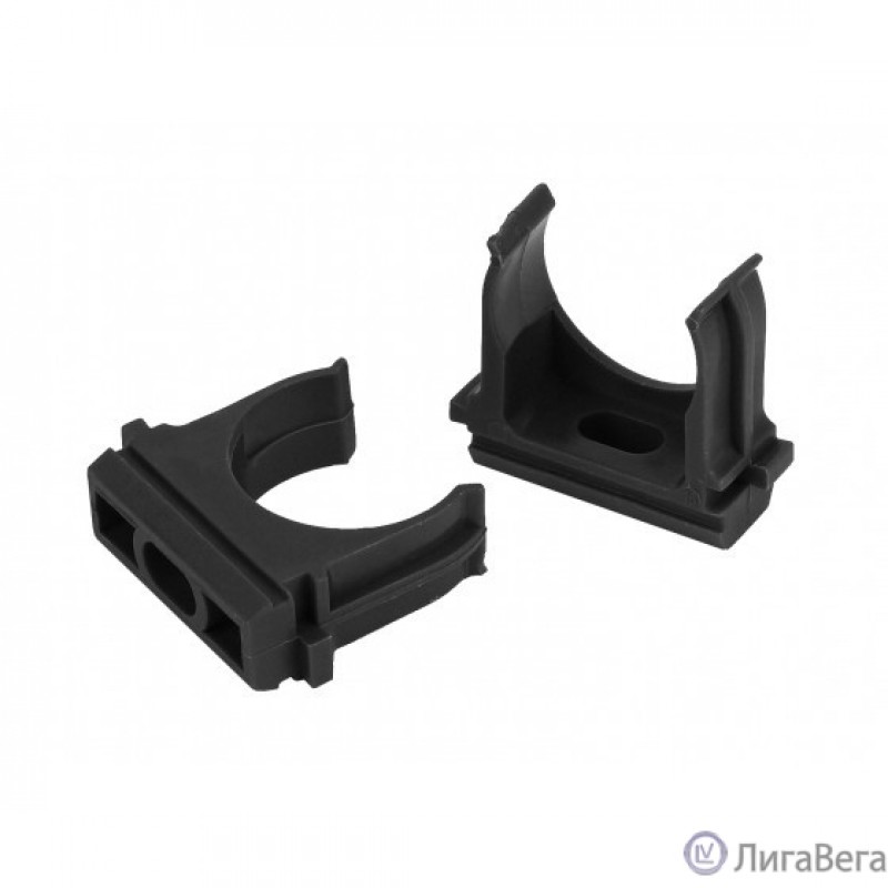 ЭРА Б0044176 Крепеж-клипса CLIP-20-B (черный) для трубы d 20мм