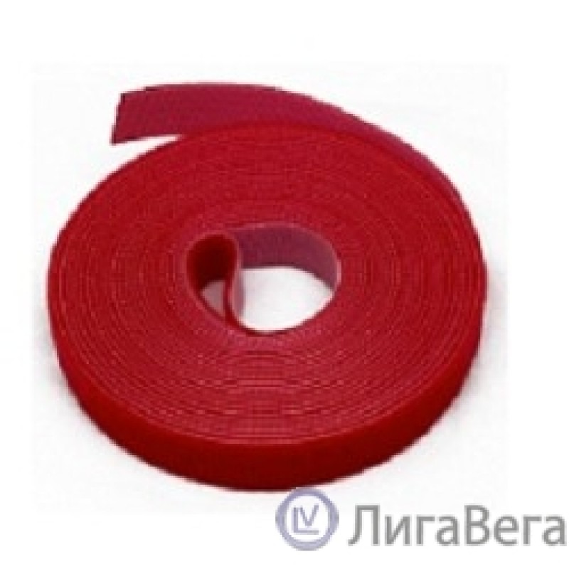 Hyperline WASNR-5x16-RD Лента (липучка) в рулоне, ширина 16 мм, длина 5 м, красная