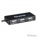 Buro BU-HUB4-U2.0-Slim Разветвитель USB 2.0 4порт. черный (389734) Buro BU-HUB4-U2.0-Slim Разветвитель USB 2.0 4порт. черный (389734)