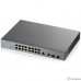 ZYXEL GS1350-18HP-EU0101F L2 коммутатор PoE+ для IP-видеокамер 16xGE PoE+, 2xCombo (SFP/RJ-45), бюджет PoE 250 Вт, дальность передачи питания до 250 м, автоперезагрузка PoE-портов ZYXEL GS1350-18HP-EU0101F L2 коммутатор PoE+ для IP-видеокамер 16xGE PoE+, 2xCombo (SFP/RJ-45), бюджет PoE 250 Вт, дальность передачи питания до 250 м, автоперезагрузка PoE-портов