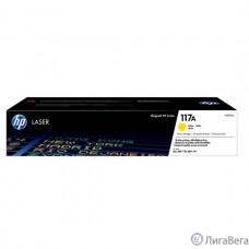 HP W2072A Картридж 117A лазерный, желтый  (700стр.)