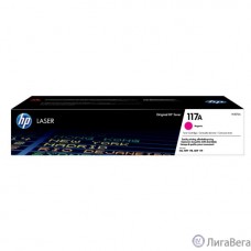 HP W2073A Картридж 117A лазерный, пурпурный  (700стр.)