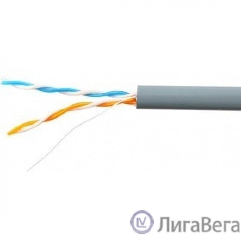 SkyNet Кабель UTP indoor 2x2x0,46, медный, FLUKE TEST, кат.5e, однож., (100м) box, серый [CSL-UTP-2-CU/100]