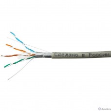 SkyNet Кабель FTP indoor 4x2x0,46, медный, FLUKE TEST, кат.5e, однож., 100 м, box, серый [CSL-FTP-4-CU/100]