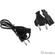 Exegate EP280674RUS Кабель питания ноутбуков, аудио/видео ExeGate Power PCN-7,5P (Евровилка CEE7/16->С7) VDE-250V-2*0.5mm2, медь, черный, 0.75м.