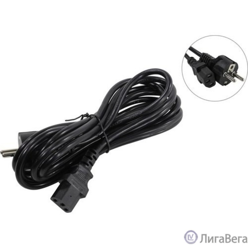 Exegate ES280996RUS Кабель питания ExeGate Special PC-3S (Евровилка Schuko->С13) 3*0.75mm2, CCA, черный, 3м. Exegate ES280996RUS Кабель питания ExeGate Special PC-3S (Евровилка Schuko->С13) 3*0.75mm2, CCA, черный, 3м.