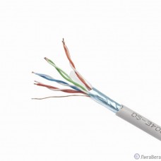Cablexpert [FPC-5004E-SOL] Кабель FTP 5e, 4 пары, 0.48мм, CAA, 305м серый 