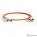 Hyperline FC-D2-50-ST/PR-ST/PR-H-1M-LSZH-OR Патч-корд волоконно-оптический (шнур) MM 50/125, ST-ST, 2.0 мм, duplex, LSZH, 1 м