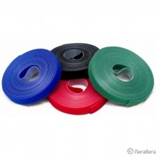 Hyperline WASNR-5x25-RD Лента (липучка) в рулоне, ширина 25 мм, длина 5 м, красная