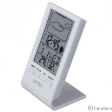 Perfeo Часы-метеостанция ″Angle″, белый, (PF-S2092) время, температура, влажность, дата