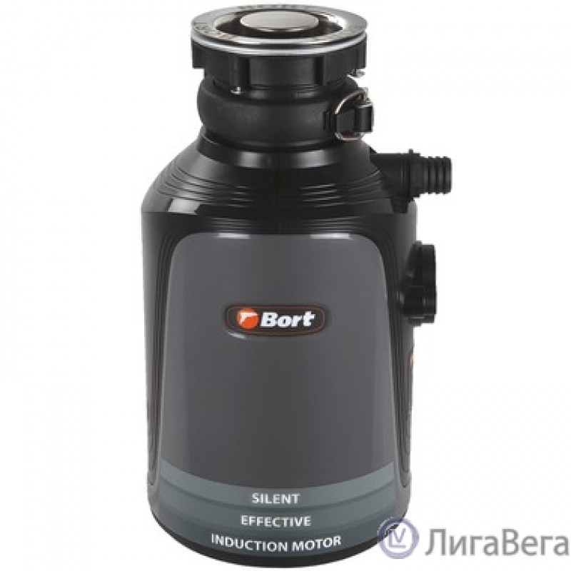 Bort Измельчитель пищевых отходов Alligator {Мощность 560 Вт; Объем камеры 1450 мл; Размер 350х190 мм; 7,5 (7,5) кг; 25,5 x 25,3 x 41,8;  гарантия 2 г} [93410754]