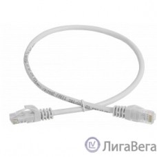 ITK PC01-C5EU-1M-G Шнур коммутационный кат. 5Е UTP 1м серый GENERICA