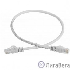 ITK PC01-C5EU-3M-G Шнур коммутационный кат. 5Е UTP 3м серый GENERICA