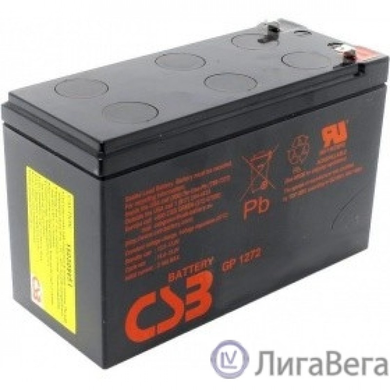 CSB Батарея GP1272 (12V 7Ah (28W)) F1 CSB Батарея GP1272 (12V 7Ah (28W)) F1