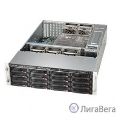 Supermicro CSE-836BE1C-R1K23B Корпус компьютерный Black 3U SC836 CSE W/Single SAS3 Expander Redund. 1.2KW