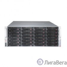 Supermicro CSE-847BE1C4-R1K23LPB Корпус компьютерный 4U SC847B LP CSE SAS3 Single Expander, 10K Fan 1200W PWS [CSE-847BE1C4-R1K23LPB]