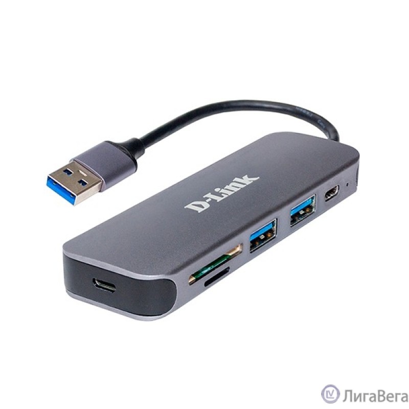 D-Link DUB-1325/A1A Концентратор с 2 портами USB 3.0, 1 портом USB Type-C, слотами для карт SD и microSD и разъемом USB 3.0 D-Link DUB-1325/A1A Концентратор с 2 портами USB 3.0, 1 портом USB Type-C, слотами для карт SD и microSD и разъемом USB 3.0