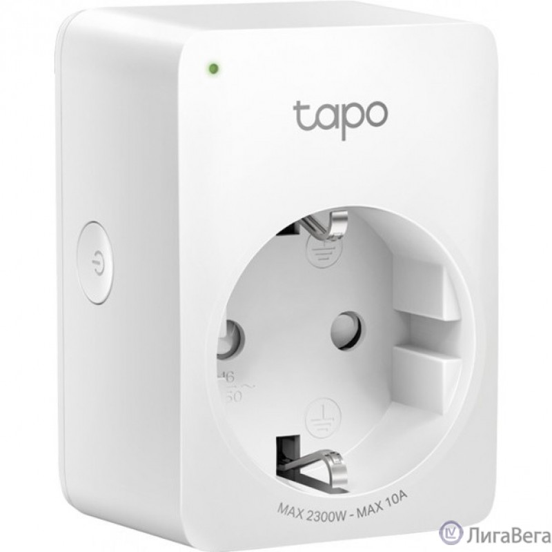 TP-Link Tapo P100(1-pack) Умная мини Wi-Fi розетка TP-Link Tapo P100(1-pack) Умная мини Wi-Fi розетка