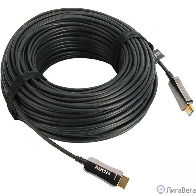 VCOM D3742A-40M Активный оптический кабель HDMI 19M/M,ver. 2.0, 4K@60 Hz 40m VCOM 