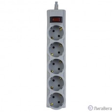 Perfeo Сетевой фильтр ″POWERX″, PF_A4715 (1,8м, 5 розеток, серый)