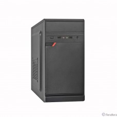 Exegate EX283056RUS Корпус Minitower ExeGate BAA-106 Black, mATX, , 2*USB, Audio