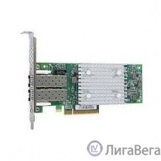 QLogic 32Gb Dual Port FC HBA, PCIe Gen3 x8, SR LC multi-mode optic (QLE2742-SR-CK)