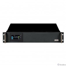 PowerCom King Pro RM KIN-3000AP LCD (3U) ИБП {Line-Interactive, 3000VA/2400W, Rack, 6х С13, Serial+USB, SmartSlot, RS-232} (1152615)