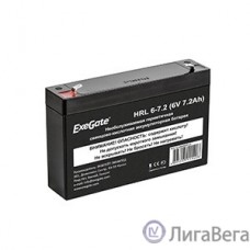 Exegate EX282951RUS Аккумуляторная батарея DTM 607 (6V 7Ah, клеммы F1)