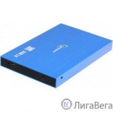 Gembird EE2-U3S-56 Внешний корпус 2.5″ синий металлик, USB 3.0, SATA, алюминий