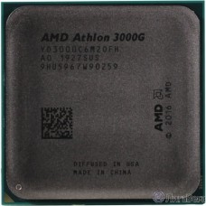 CPU AMD Athlon 3000G OEM  (YD3000C6M2OFH) {3.5GHz, 5MB, 35W, AM4, with Radeon Vega 3 Graphics}