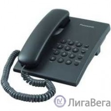 Panasonic KX-TS2350RUB (черный) {повтор номера, регул-ка громкости, кр.на стену}