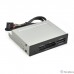 Exegate EX283581RUS Картридер USB2.0 ExeGate  3.5″, мультиформатный: CF/SD/MMC/MS/MS Duo/MS pro/T flash, черный, металл Exegate EX283581RUS Картридер USB2.0 ExeGate  3.5″, мультиформатный: CF/SD/MMC/MS/MS Duo/MS pro/T flash, черный, металл