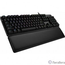 920-009329 Logitech Клавиатура G513 Tactile (GX Brown switches) механическая черный USB Multimedia for gamer LED (подставка для запястий)