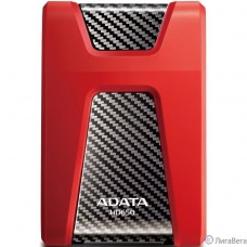A-Data Portable HDD 1Tb HD650 AHD650-1TU31-CRD {USB 3.1, 2.5″, Red} Противоударный Slim